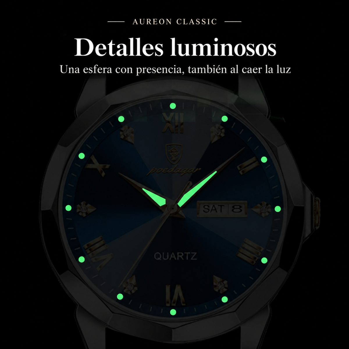 Detalles luminosos del Aureon Classic
