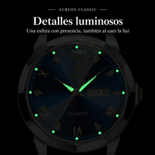 Detalle luminoso del Aureon Classic — imagen editorial en español
