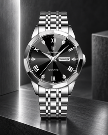 Aureon Classic Plateado / Negro — editorial