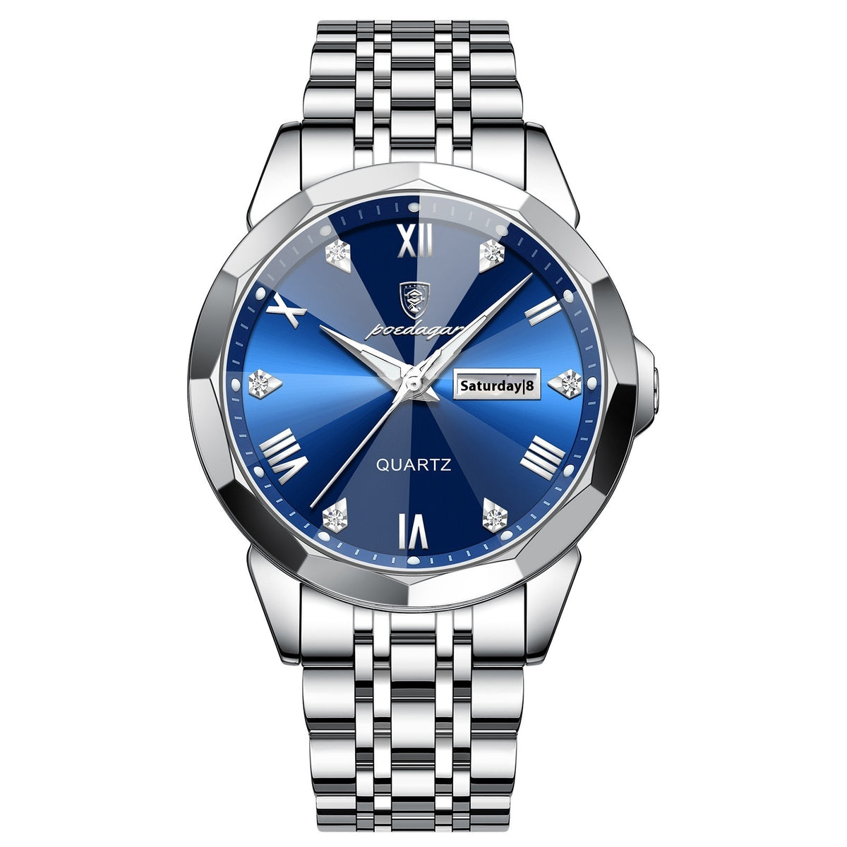 Aureon Classic — acabado Plateado y Azul